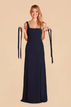 Alex Convertible Dress - Navy -US Skirt Sales 2024 navy alex convertible bridesmaid dress 02