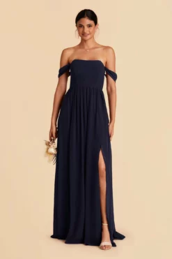 August Convertible Dress - Navy