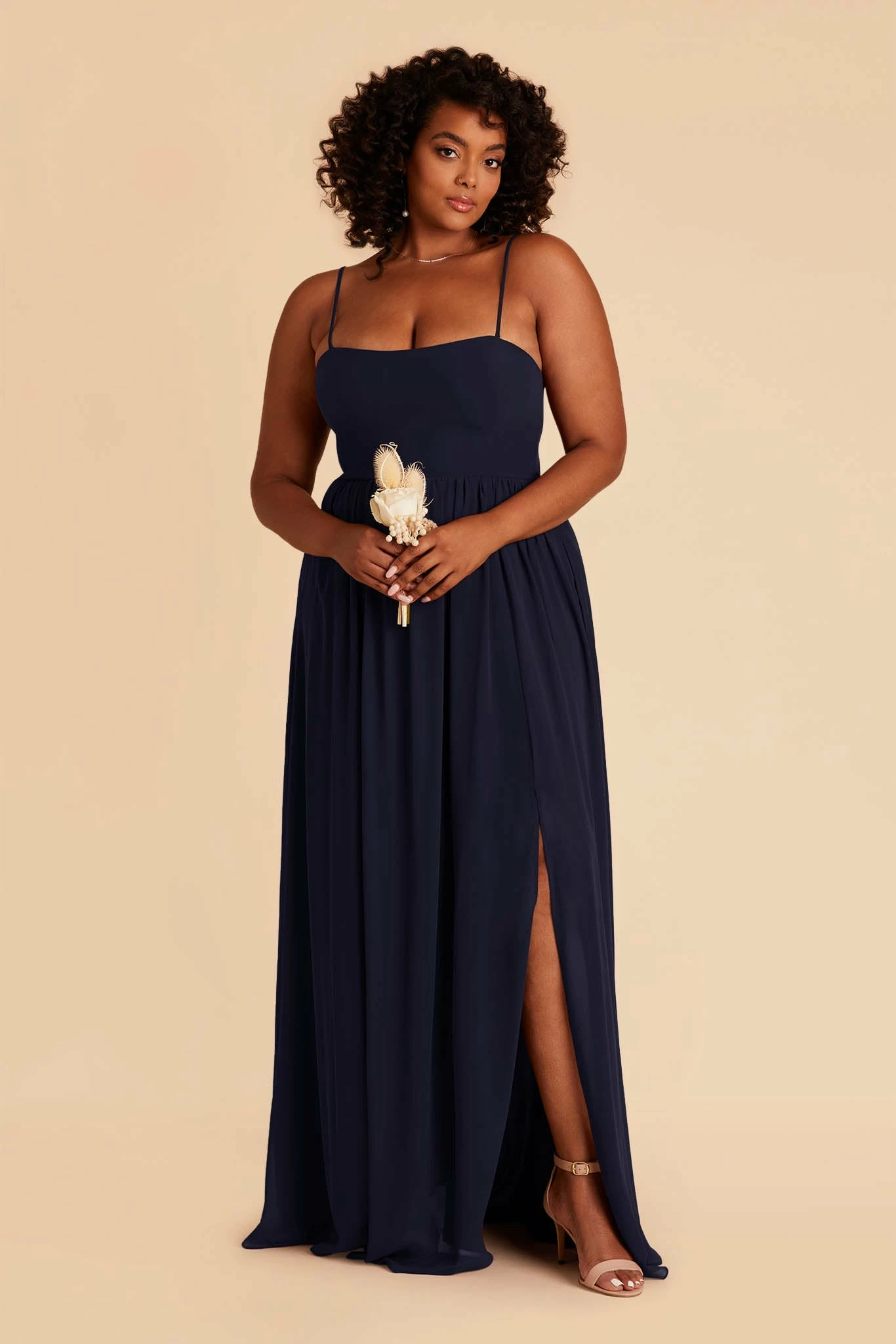 August Convertible Dress - Navy - Image 6