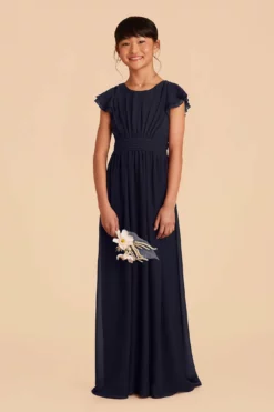 Celine Junior Dress - Navy