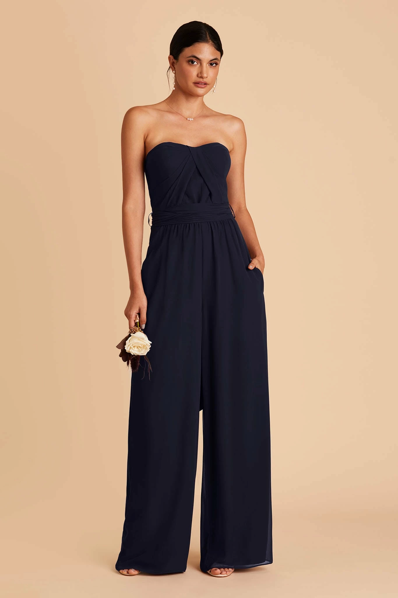 Gigi Convertible Jumpsuit - Navy 3 Gigi Convertible Jumpsuit - Navy - Image 3