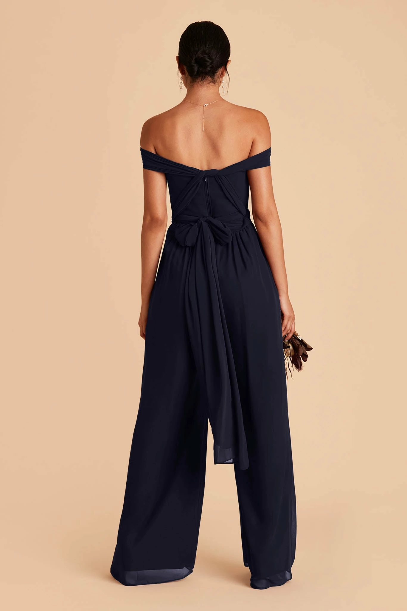 Gigi Convertible Jumpsuit - Navy 5 Gigi Convertible Jumpsuit - Navy - Image 5