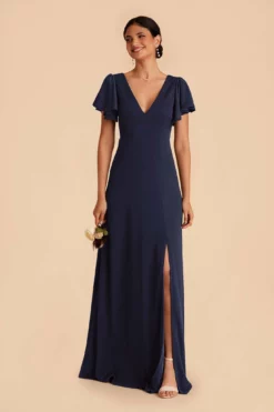 Hannah Crepe Dress - Navy -US Skirt Sales 2024 navy hannah convertible bridesmaid dress 01 241b7780 477f 4af4 a97f c79dcd866334