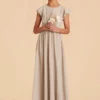 Celine Junior Dress - Neutral Champagne