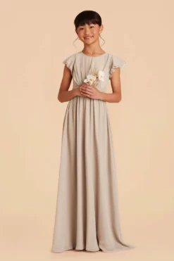 Celine Junior Dress - Neutral Champagne