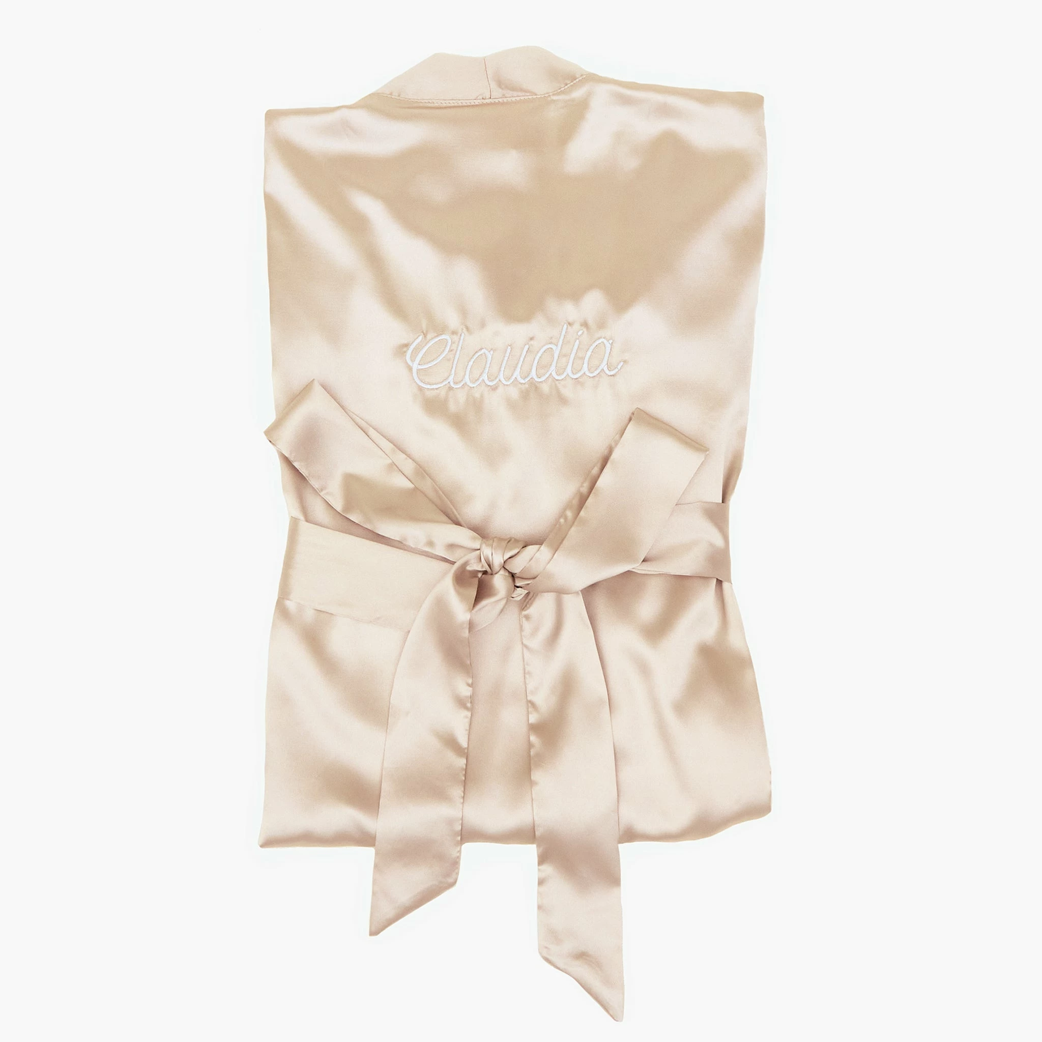 Claudine Lace Robe - Neutral Champagne 5 Claudine Lace Robe - Neutral Champagne - Image 5