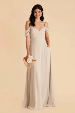 Devin Convertible Dress - Neutral Champagne -US Skirt Sales 2024 neutral champagne devin convertible bridesmaid dress 01