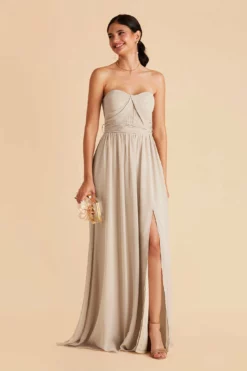 Grace Convertible Dress - Neutral Champagne