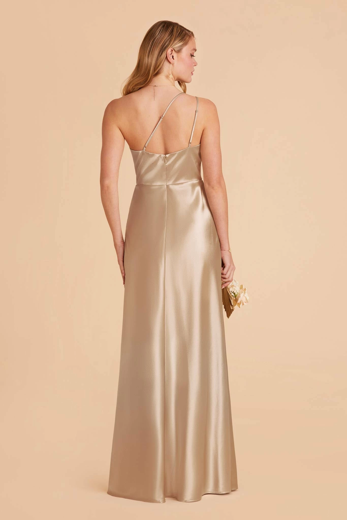 Kensie Shiny Satin Dress - Neutral Champagne 6 Kensie Shiny Satin Dress - Neutral Champagne - Image 6