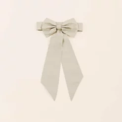 Liz Flower Girl Sash - Neutral Champagne