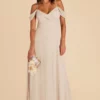 Spence Convertible Dress - Neutral Champagne