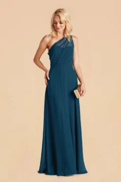 Kira Dress - Ocean Blue -US Skirt Sales 2024 ocean blue convertible bridesmaid dress 02