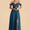 Devin Convertible Dress - Ocean Blue
