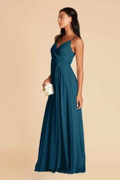 Kaia Dress - Ocean Blue -US Skirt Sales 2024 ocean blue kaia bridesmaid dress 04
