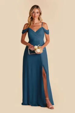 Spence Convertible Dress - Ocean Blue