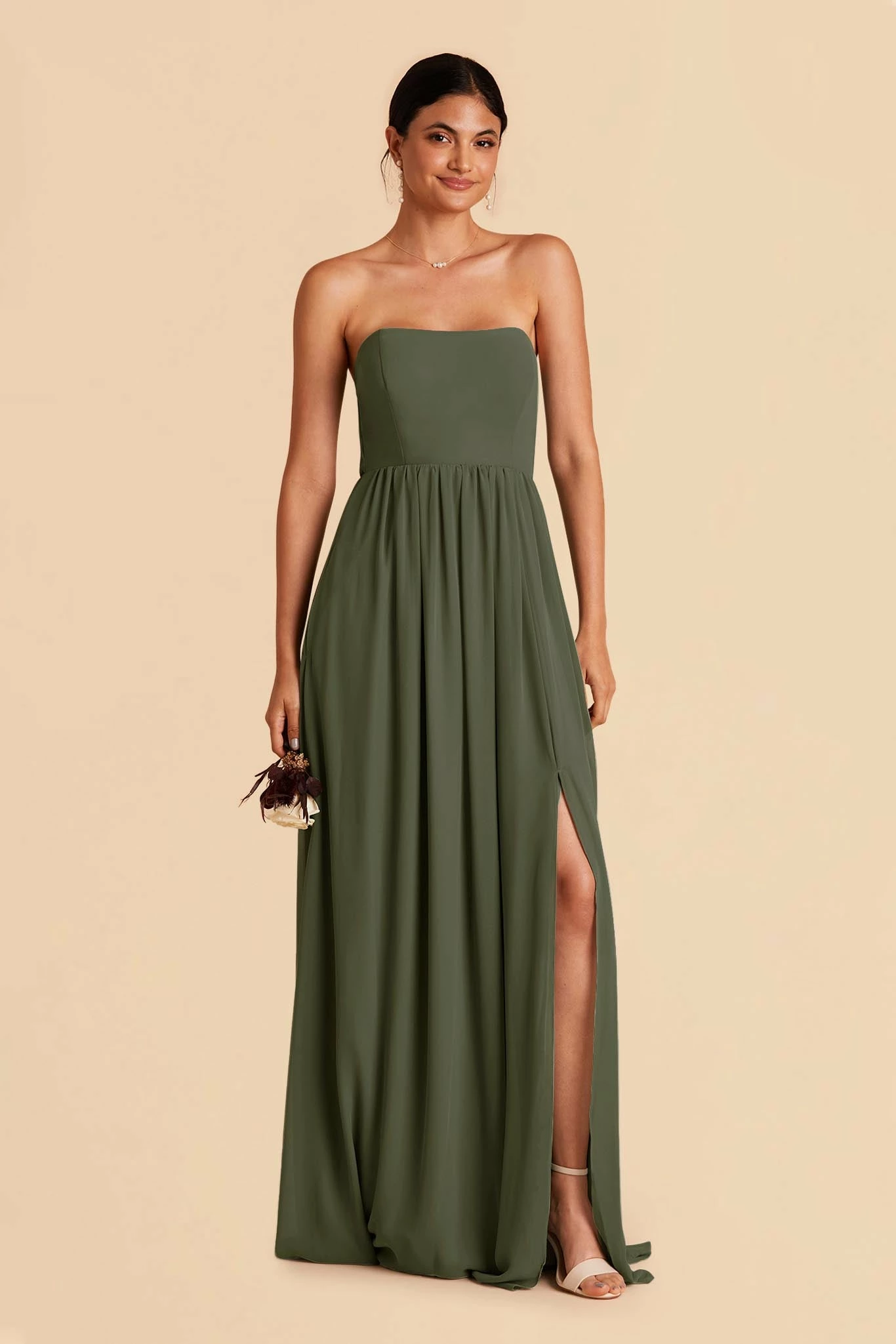 August Convertible Dress - Olive 3 August Convertible Dress - Olive - Image 3