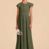 Celine Junior Dress - Olive