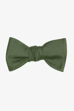 Daniel Bow Tie - Olive 6 Daniel Bow Tie - Olive -US Skirt Sales 2024 olive daniel bow tie groomsmen accessories 01