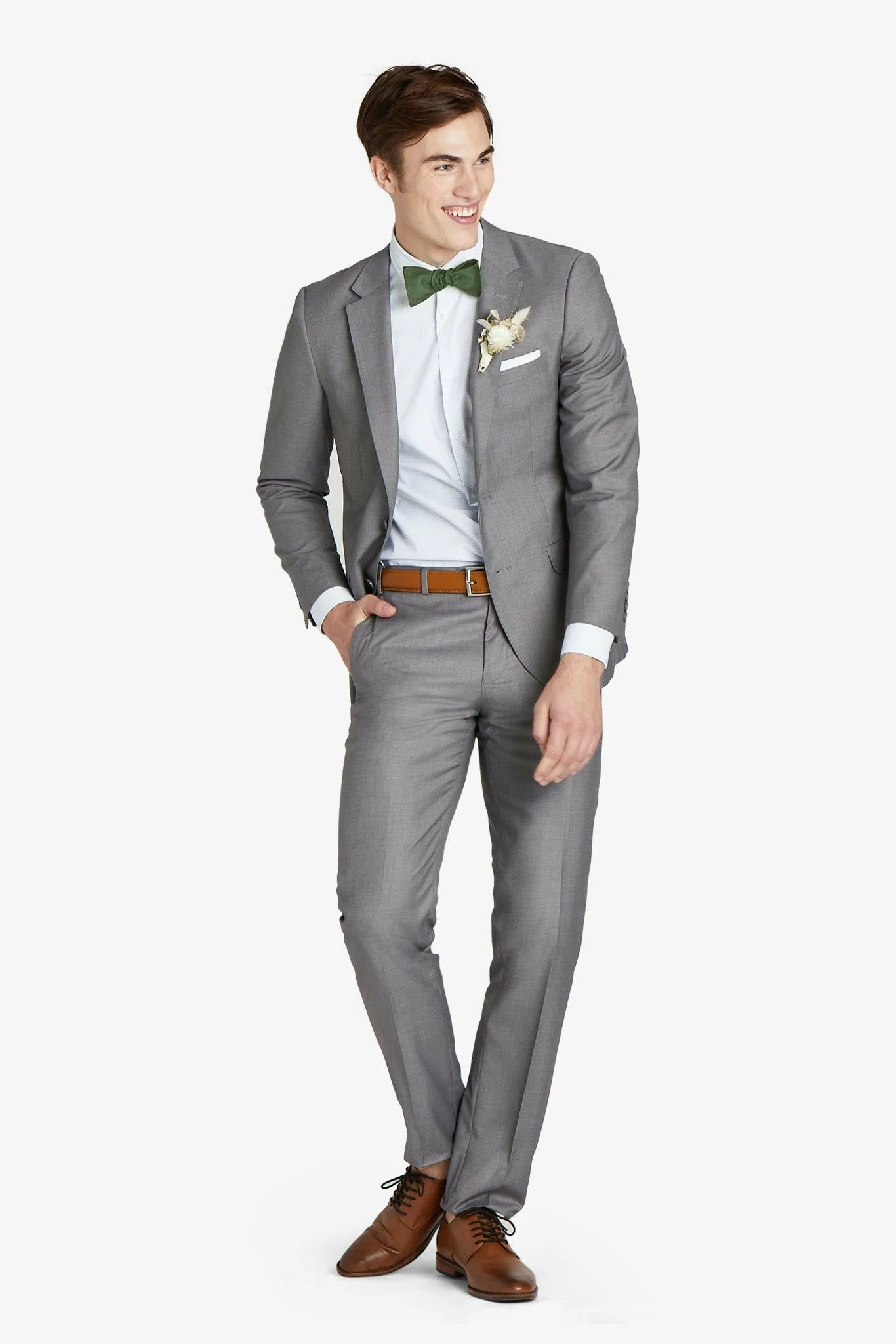 Daniel Bow Tie - Olive 2 Daniel Bow Tie - Olive - Image 2