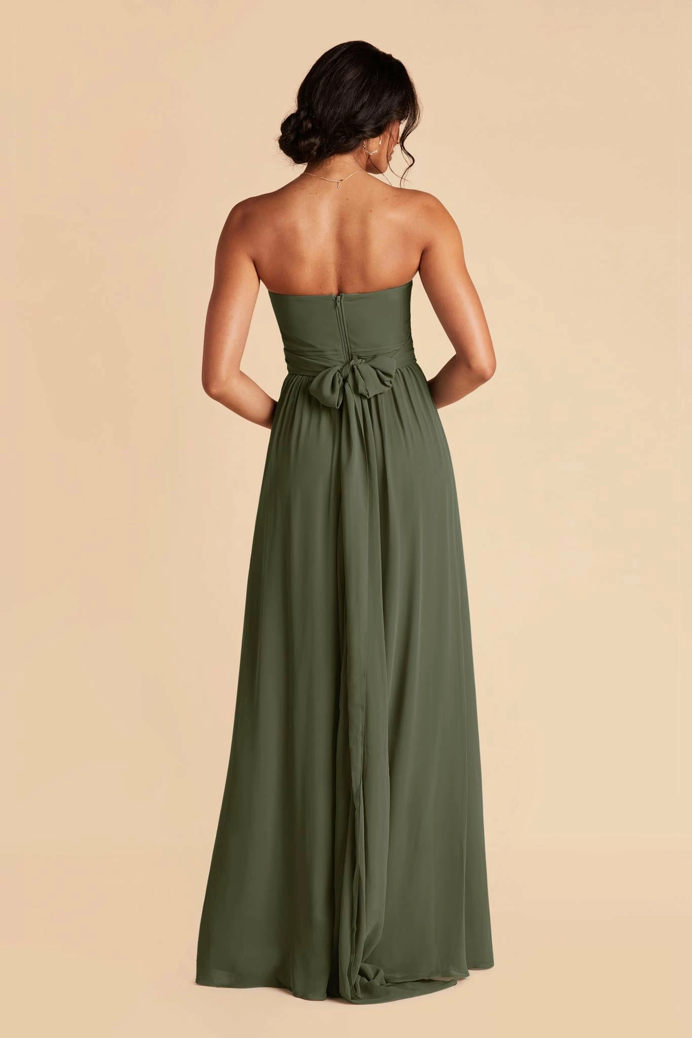 Grace Convertible Dress - Olive 6 Grace Convertible Dress - Olive - Image 6