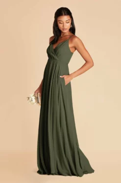 Kaia Dress - Olive -US Skirt Sales 2024 olive kaia bridesmaid dress 03