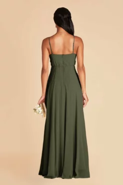 Kaia Dress - Olive -US Skirt Sales 2024 olive kaia bridesmaid dress 05