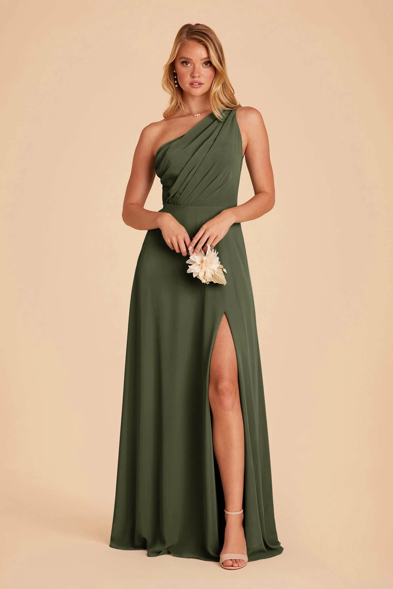 Kira Dress - Olive 1 Kira Dress - Olive