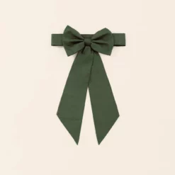 Liz Flower Girl Sash - Olive