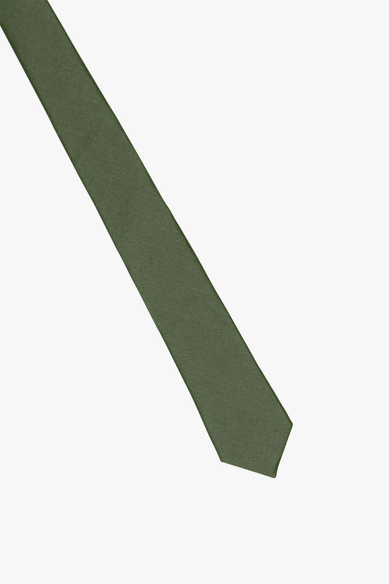 Simon Necktie - Olive 4 Simon Necktie - Olive - Image 4