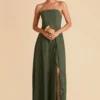 Winnie Convertible Chiffon Dress - Olive