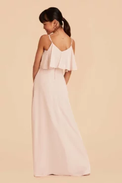 Janie Convertible Junior Dress - Pale Blush -US Skirt Sales 2024 pale blush janie convertible junior bridesmaid dress 03