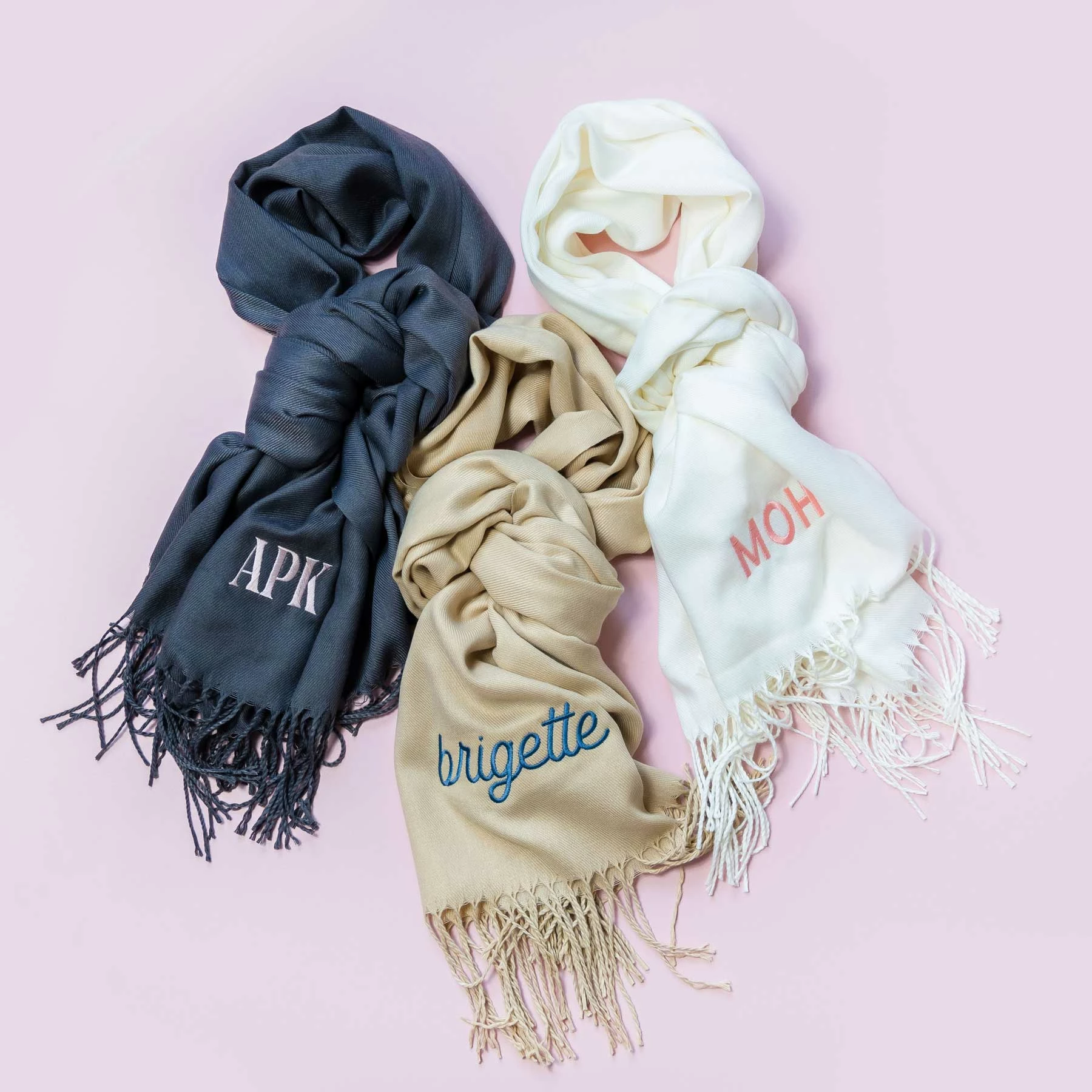 Shawl With Fringe - Cream 7 Shawl With Fringe - Cream - Image 7