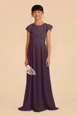 Celine Junior Dress - Plum
