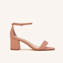 Natalie Chunky Heel - Rose Mauve