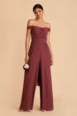 Gigi Convertible Jumpsuit - Rosewood 12 Gigi Convertible Jumpsuit - Rosewood -US Skirt Sales 2024 rosewood gigi convertible bridesmaid jumpsuit 02