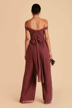 Gigi Convertible Jumpsuit - Rosewood 14 Gigi Convertible Jumpsuit - Rosewood -US Skirt Sales 2024 rosewood gigi convertible bridesmaid jumpsuit 03