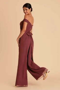 Gigi Convertible Jumpsuit - Rosewood 13 Gigi Convertible Jumpsuit - Rosewood -US Skirt Sales 2024 rosewood gigi convertible bridesmaid jumpsuit 04