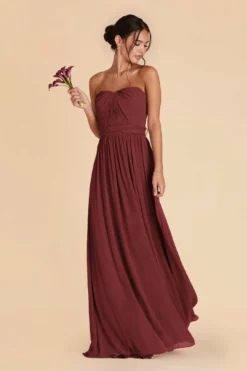 Grace Convertible Dress - Rosewood -US Skirt Sales 2024 rosewood grace convertible bridesmaid dress 03