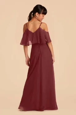 Janie Convertible Junior Dress - Rosewood -US Skirt Sales 2024 rosewood janie convertible junior bridesmaid dress 01