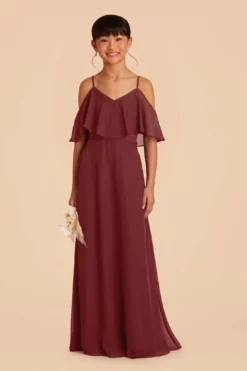 Janie Convertible Junior Dress - Rosewood