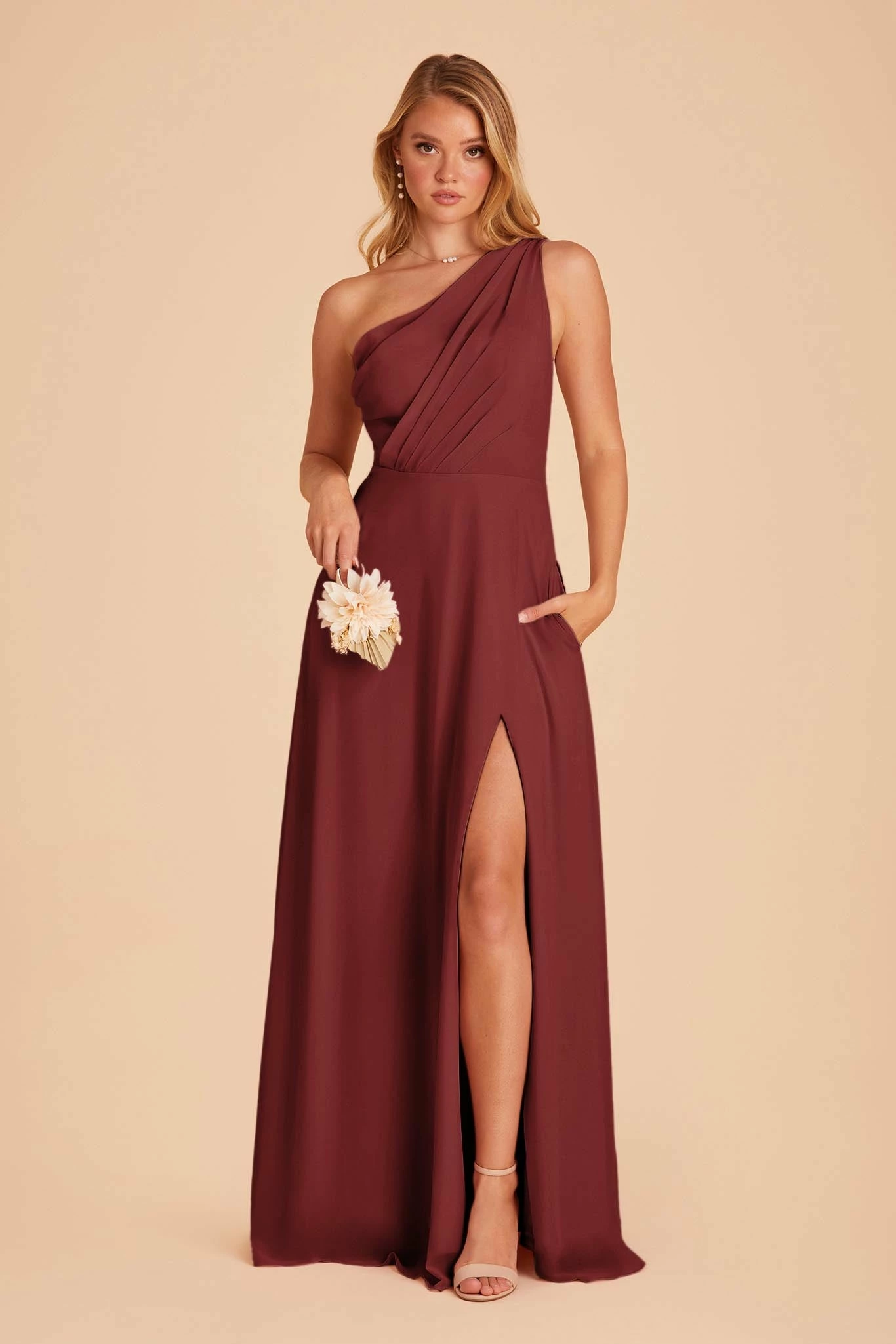 Kira Dress - Rosewood 3 Kira Dress - Rosewood - Image 3
