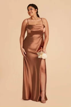 Mia Shiny Satin Convertible Dress - Rust -US Skirt Sales 2024 rust mia plus size convertible satin bridesmaid dress 04 9a82f2f0 4b84 407e 88cf b712ff7c9b9b