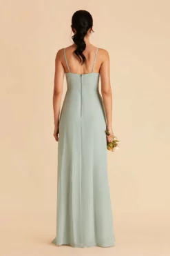 Amy Chiffon Dress - Sage -US Skirt Sales 2024 sage amy bridesmaid dress 04