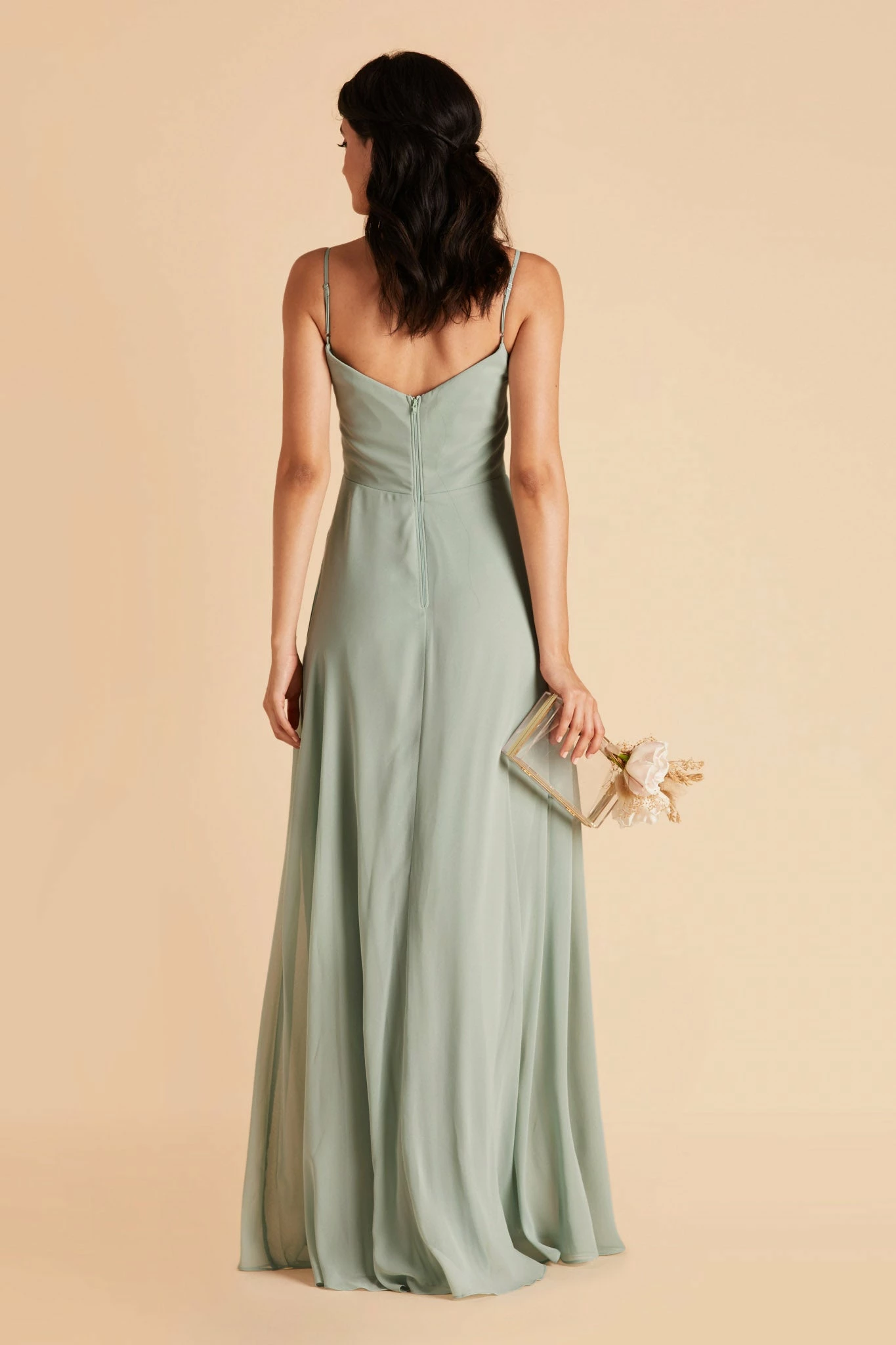 Devin Convertible Dress - Sage 11 Devin Convertible Dress - Sage - Image 11