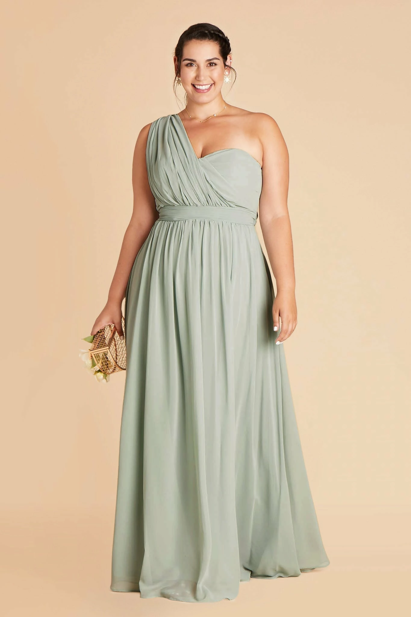 Grace Convertible Dress - Sage - Image 2