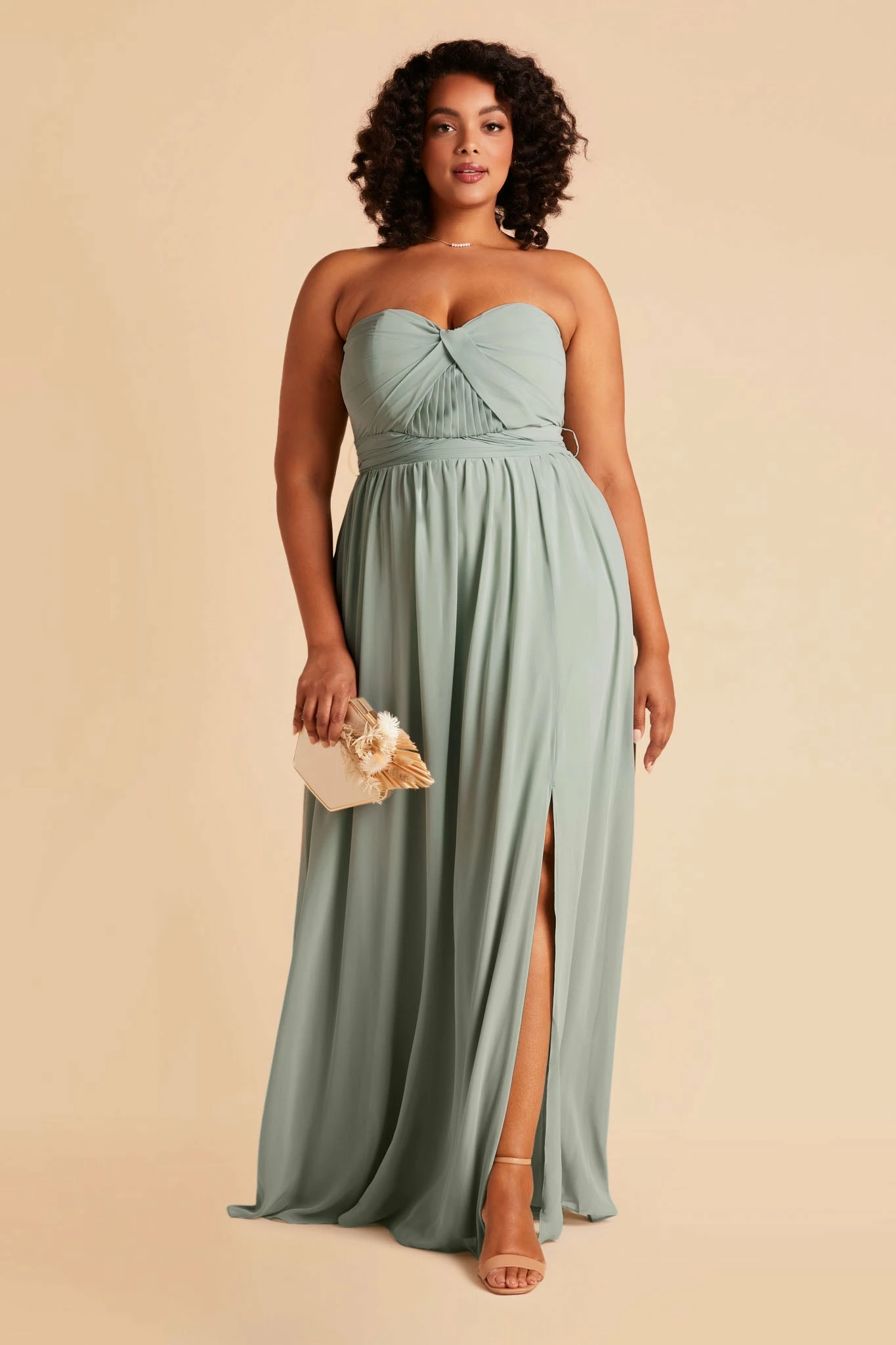 Grace Convertible Dress - Sage - Image 15