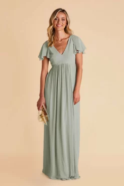 Hannah Empire Dress - Sage 16 Hannah Empire Dress - Sage -US Skirt Sales 2024 sage hannah maternity chiffon bridesmaid dress 02 1f0e824c 3bae 4164 99af 4037ad564262