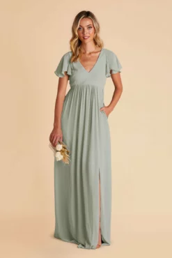 Hannah Empire Dress - Sage 17 Hannah Empire Dress - Sage -US Skirt Sales 2024 sage hannah maternity chiffon bridesmaid dress 03 049ab3b7 d635 4766 b7fd b287820c4ec4