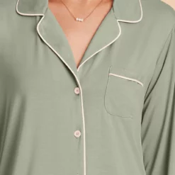 Kamryn Sleepshirt - Sage -US Skirt Sales 2024 sage kamryn sleepshirt bridesmaid pajama 01TMS LIVE PREVIEW