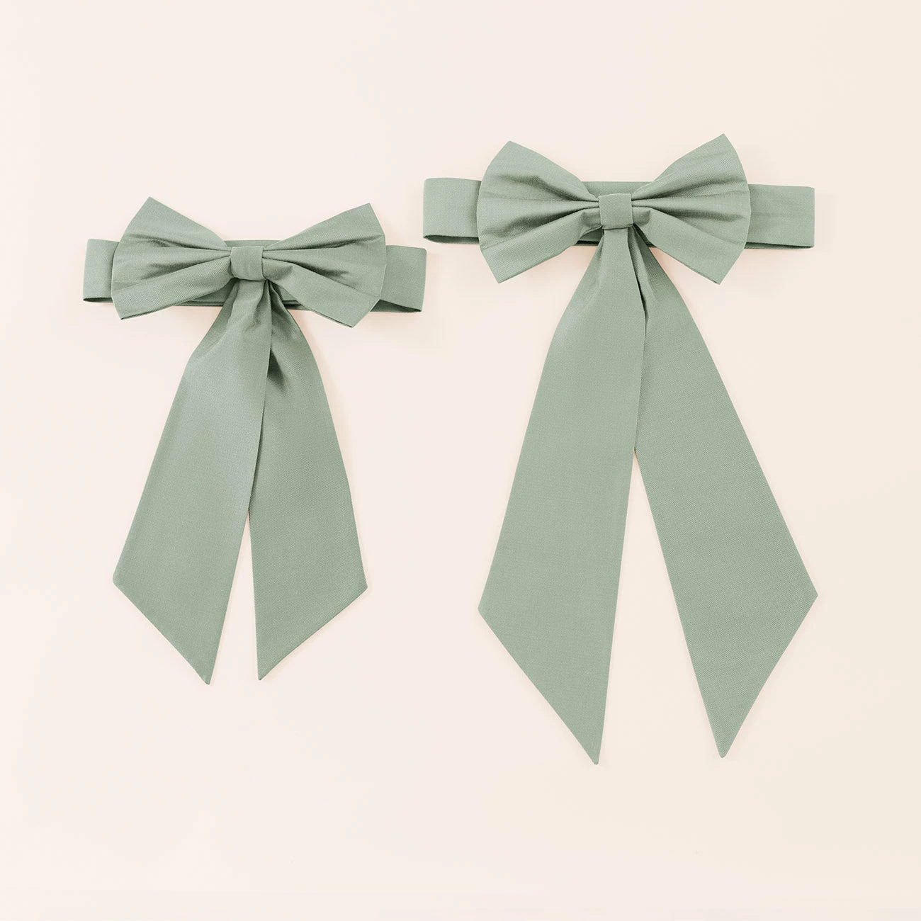 Liz Flower Girl Sash - Sage 3 Liz Flower Girl Sash - Sage - Image 3